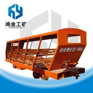 礦用井下斜井人車
